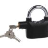 Anti-Theft Siren Alarm Lock Motor for Home, Bike, Shop, Garage Padlock with Smart Motion Sensor (Black) - Image 6
