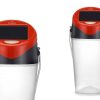D Light S30 Solar Lantern With Solar Panel Transparent