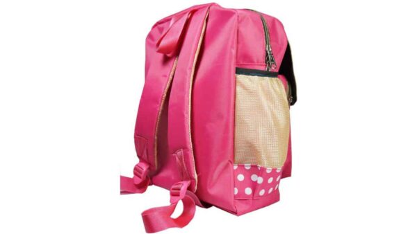 Kids Stylish Polka Dot School Bag Blue - Image 5