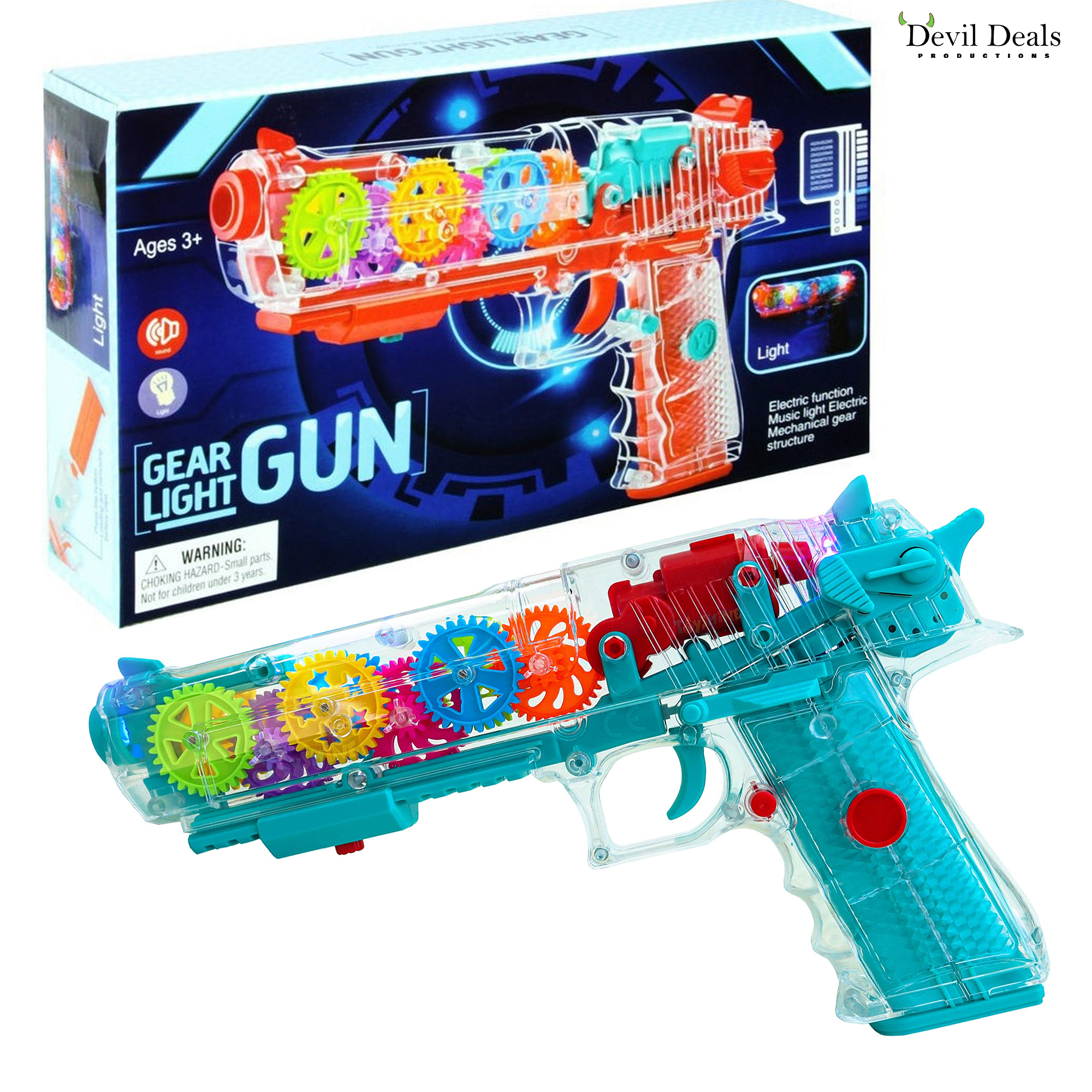 Transparent Gun Toy - Image 3