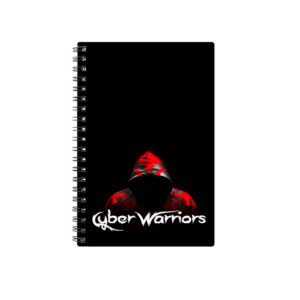 Spiral Notebook Diary A5 200 Pages - Cyber Warriors