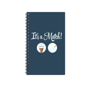 Spiral Notebook Diary A5 200 Pages - Its Match