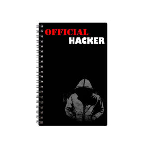 Spiral Notebook Diary A5 200 Pages - Official Hacker