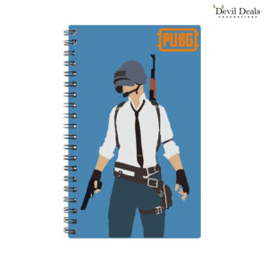 Spiral Notebook Diary A5 200 Pages - PUBG