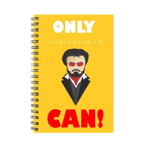 Spiral Notebook Diary A5 200 Pages - Only Can