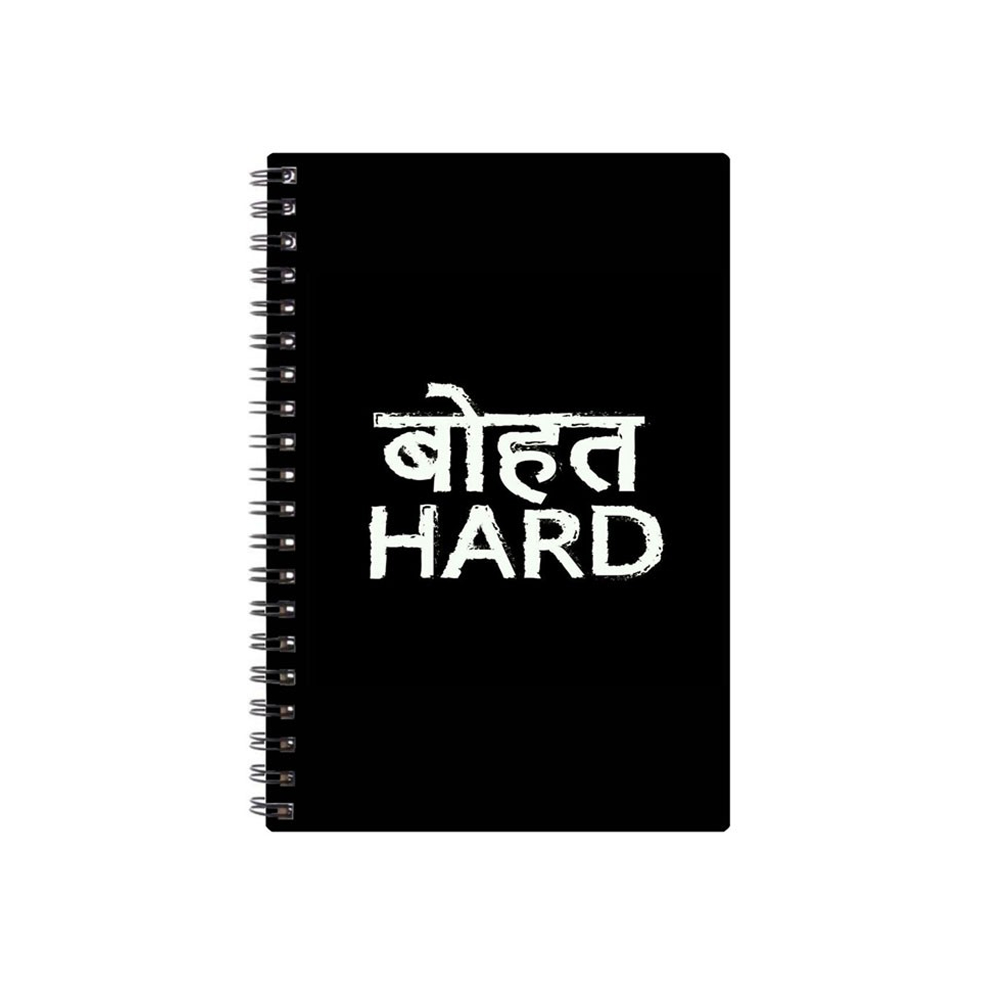 Spiral Notebook Diary A5 200 Pages - Bhot Hard