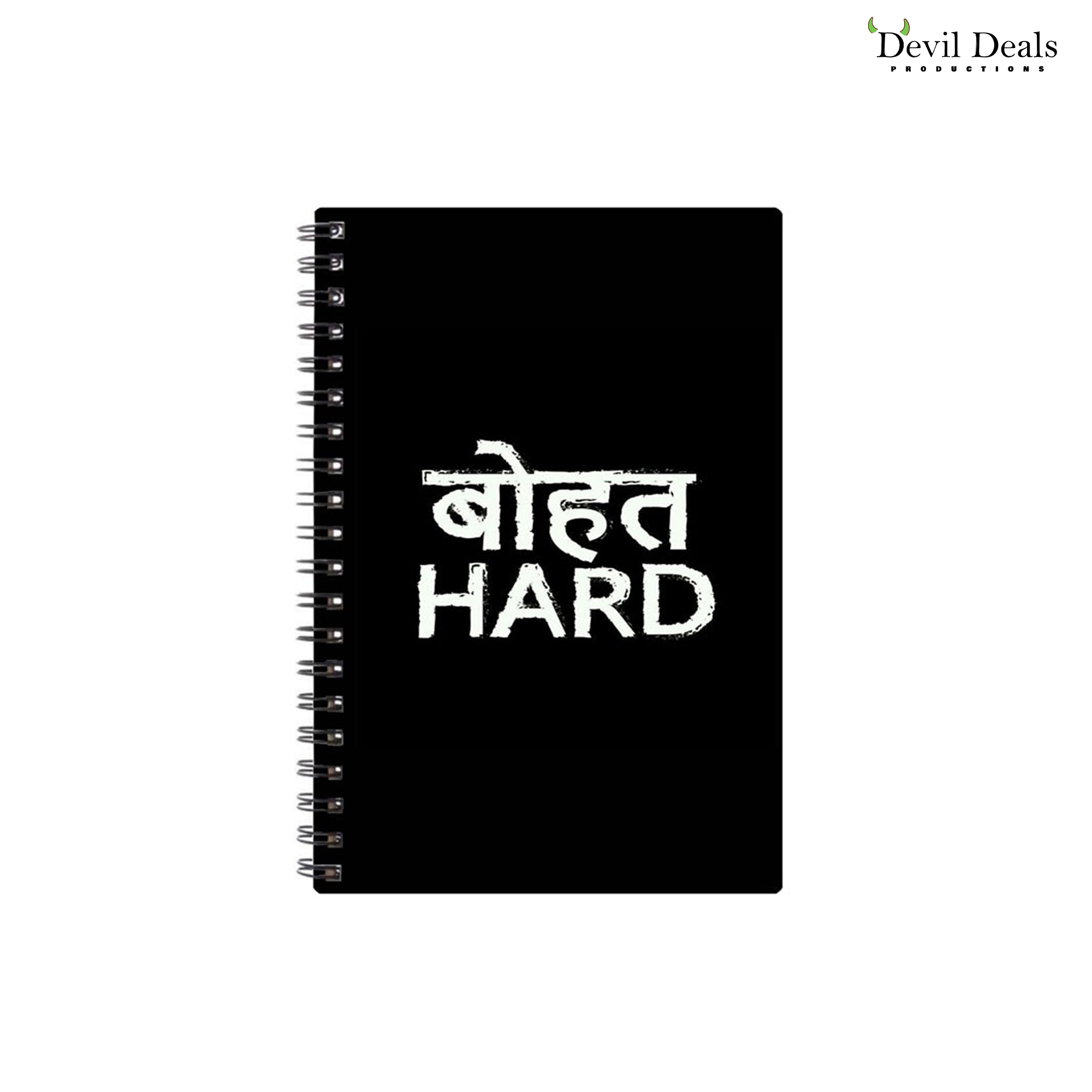Spiral Notebook Diary A5 200 Pages - Bhot Hard - Image 3