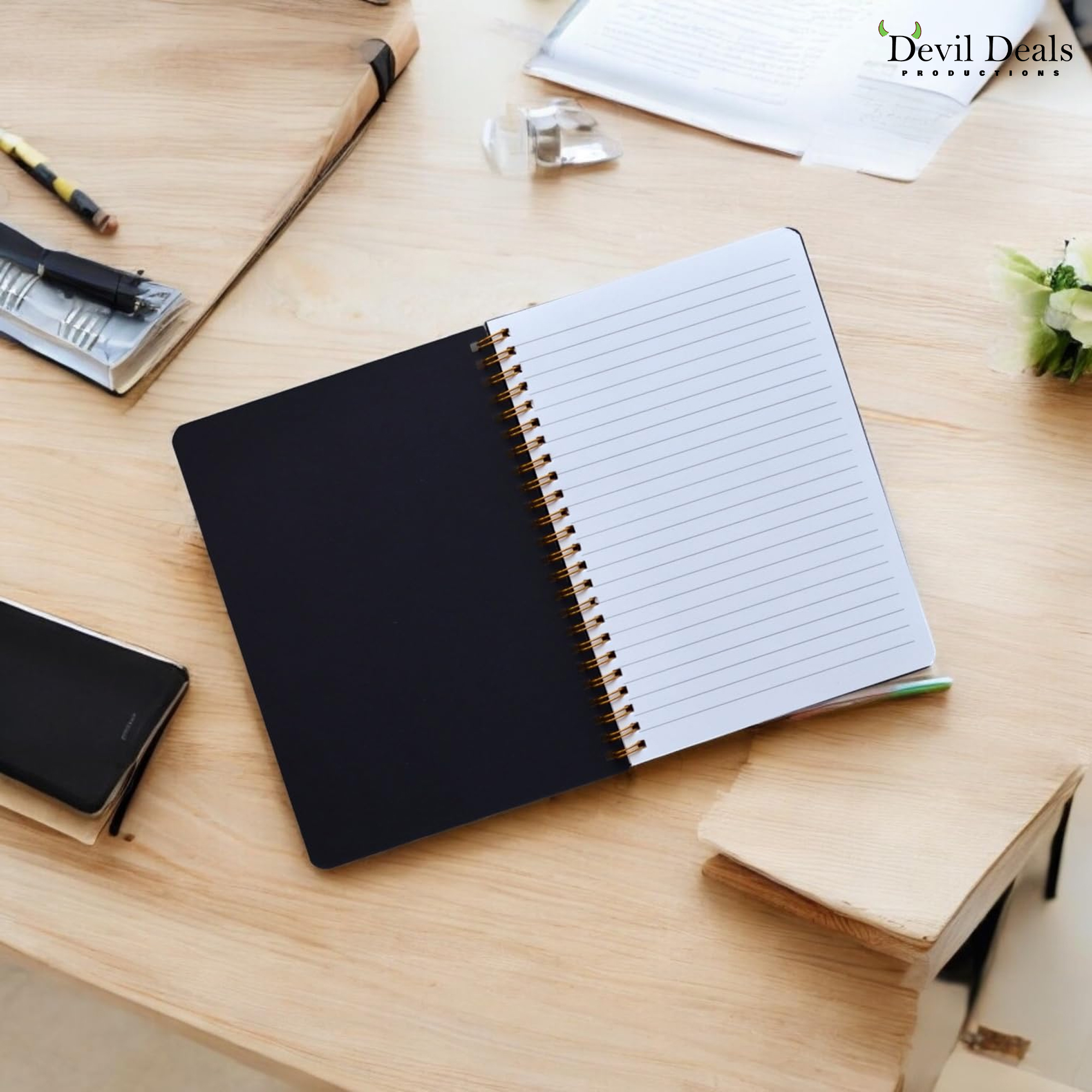 Spiral Notebook Diary A5 200 Pages - Apna Time Aayega - Image 4