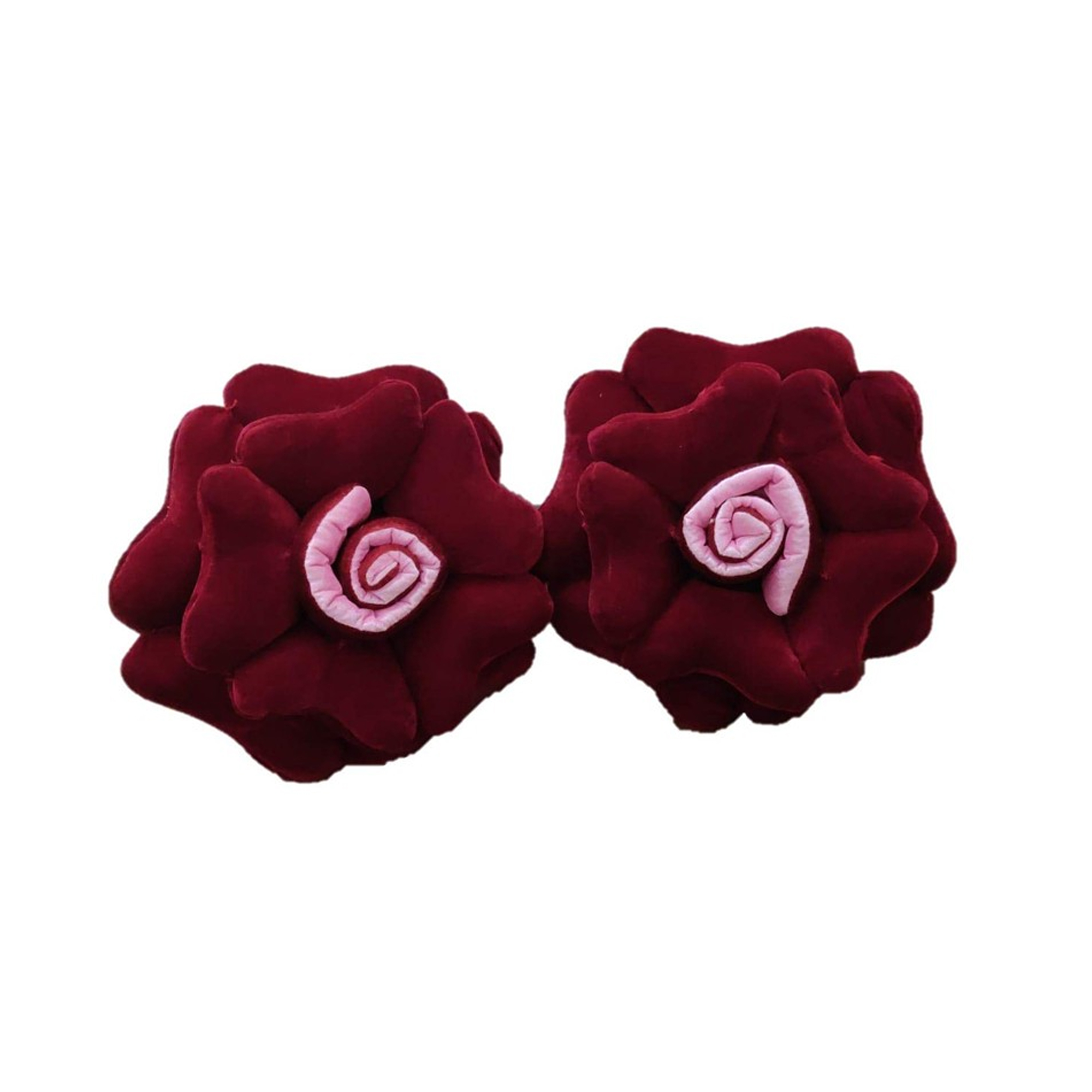 Cushions Rose Flower (Set of 2)