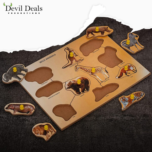 Animal Wooden Puzzle - Image 2
