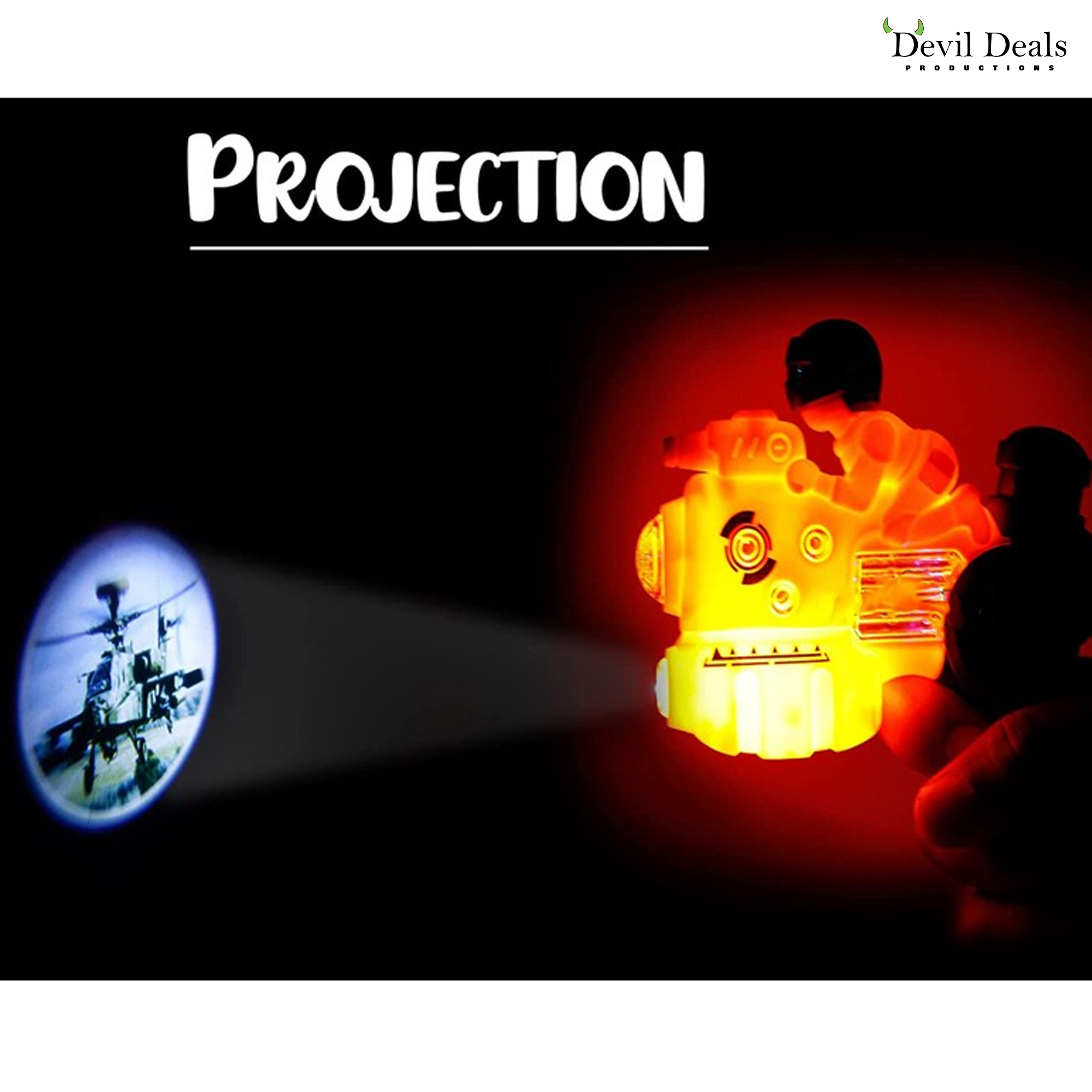 Projection Gun Toy (Pack of 1) - Image 8