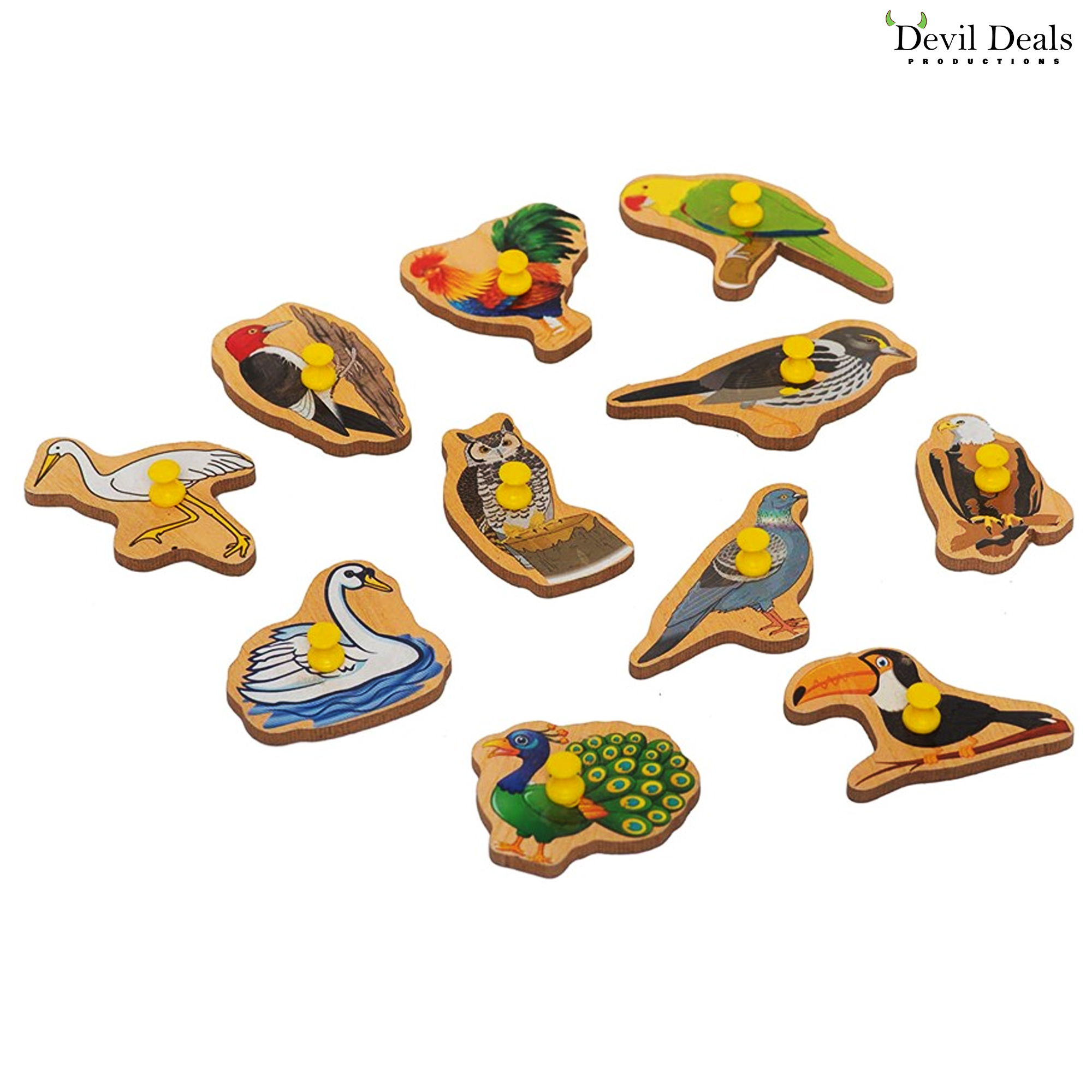 Birds Wooden Puzzle - Image 3
