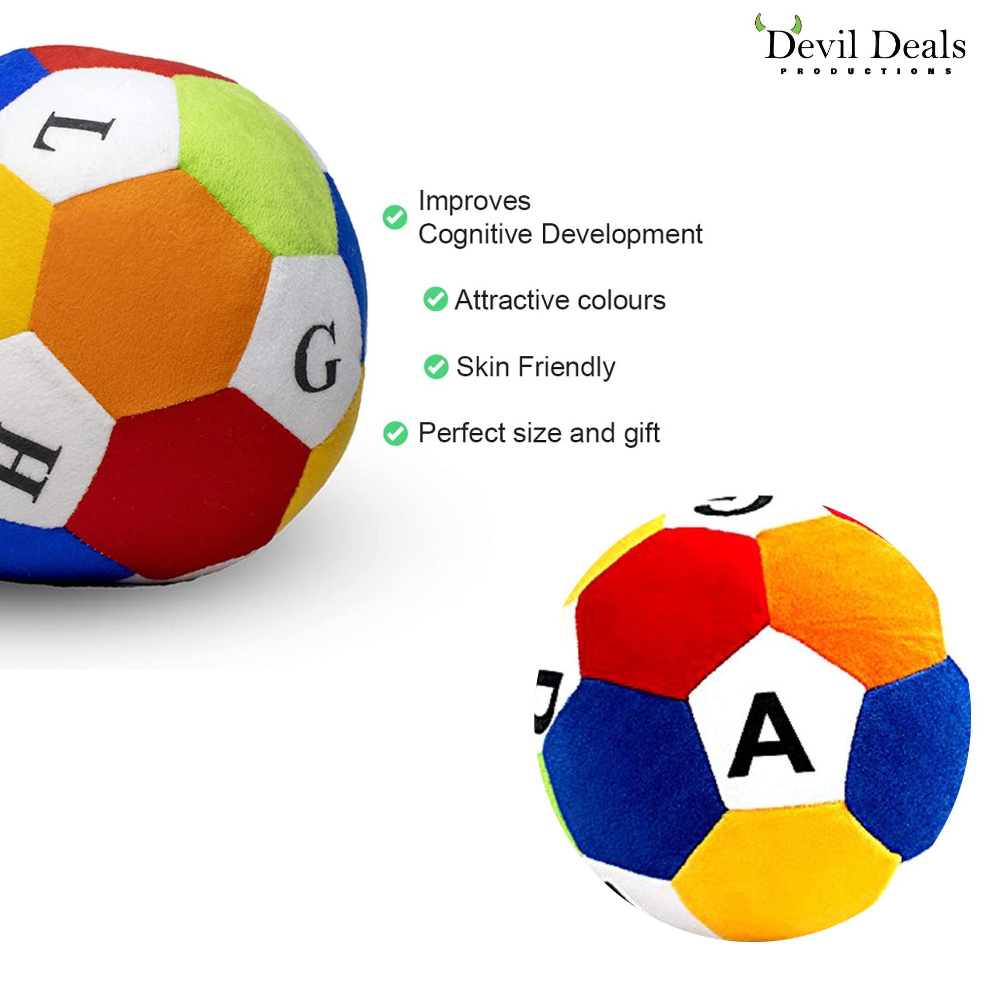 Soft Alphabet Ball - Image 4