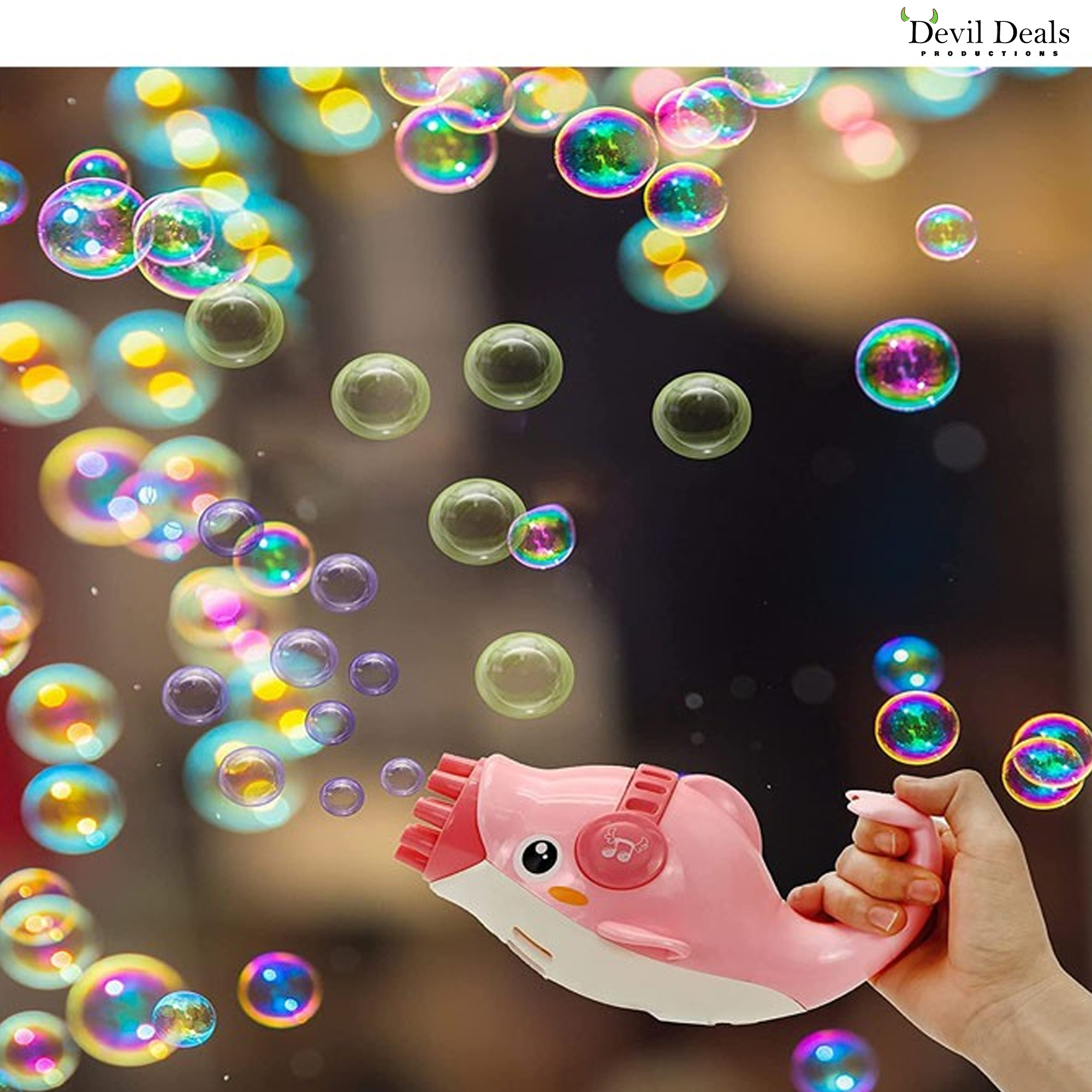 Dolphin Machine Bubble Gun Toys - Image 6