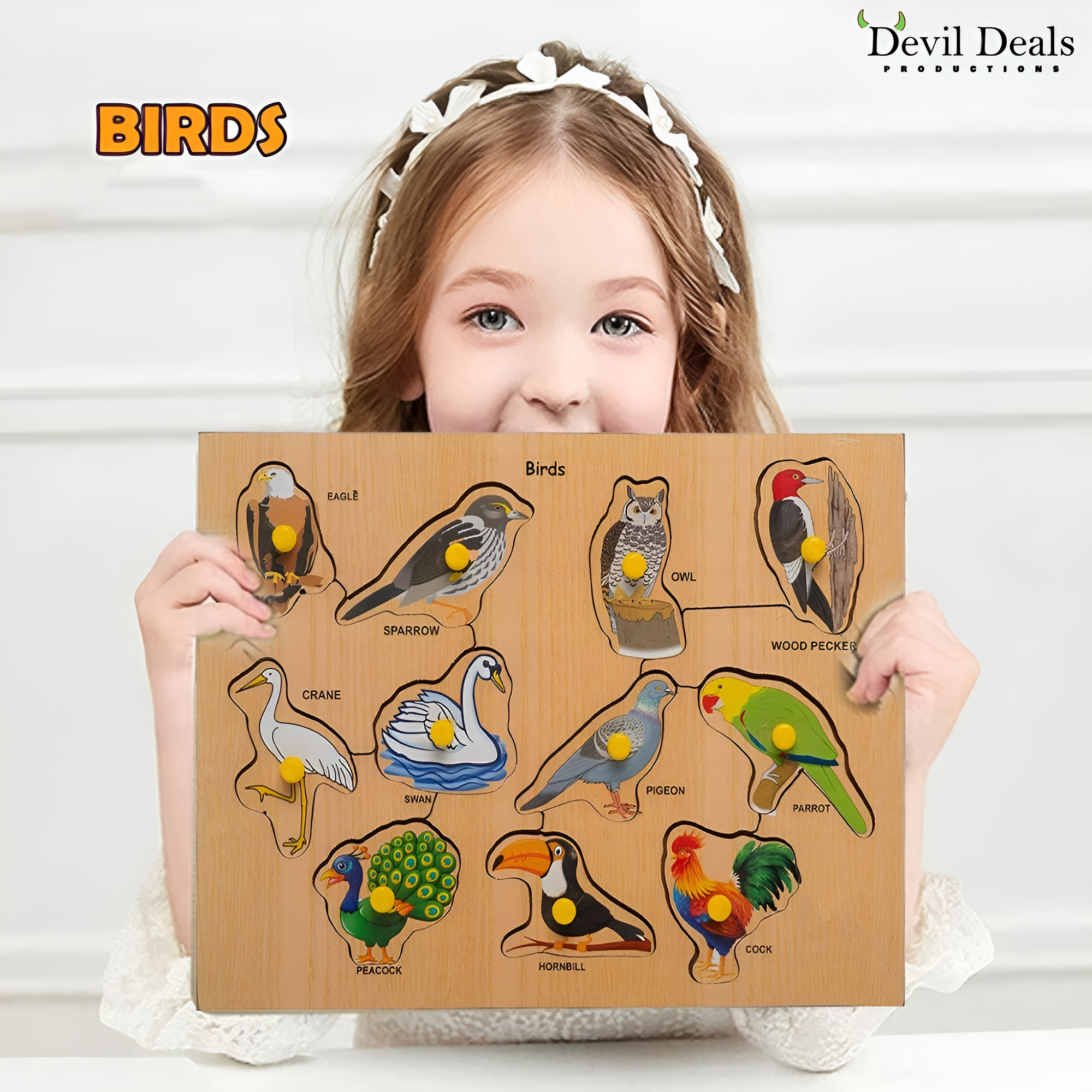 Birds Wooden Puzzle - Image 5