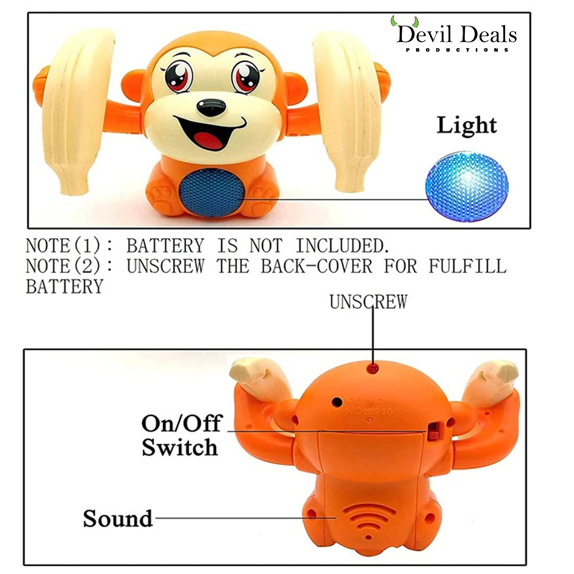 Dancing and Spinning Monkey - Image 6