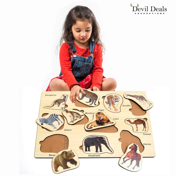 Animal Wooden Puzzle - Image 7