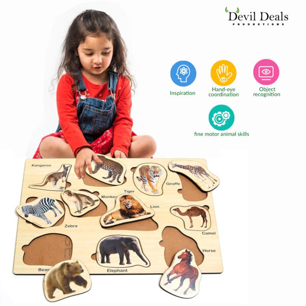 Animal Wooden Puzzle - Image 9