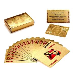 Poker Cards Golden