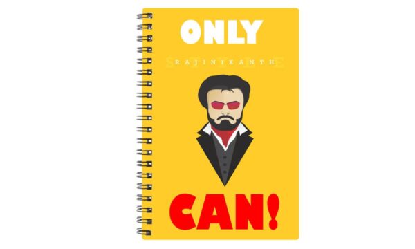 Spiral Notebook Diary A5 200 Pages - Only Can