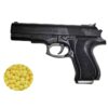 Toy Gun Black with 8 Round Reload and 6 mm Plastic BB Bullets for Kids Boys 10-12 Bullets