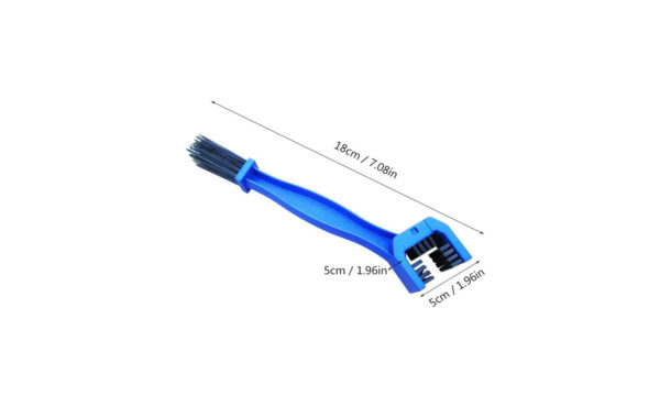 Multipurpose Cycle Motorcycle Bike Chain Cleaner Brush Blue - Image 5