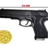 Toy Gun Black with 8 Round Reload and 6 mm Plastic BB Bullets for Kids Boys 10-12 Bullets - Image 2