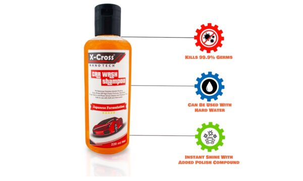 XCROSS NANOTECH CAR WASH Shampoo Gel - Image 6