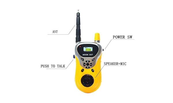 Walkie Talkie Toy (Yellow) - Image 6