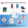 Universal World Wide Travel Power Plug Adapter - Image 7