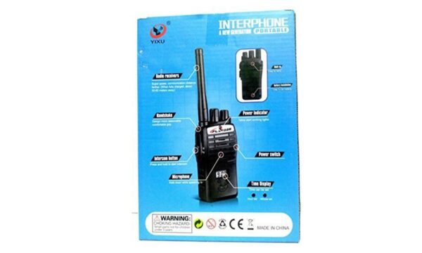 Walkie Talkie Toy (Black) - Image 7