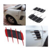 Chrome Decorative 2CL Grill Lines Flow Type Car Side Fender Air Flow Vent - Image 7
