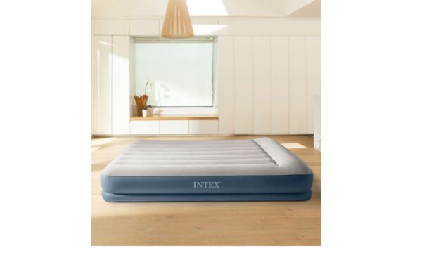 Intex 64118 Queen Size Pillow Rest Mid-Rise Airbed With In-built Electric Pump - Image 8