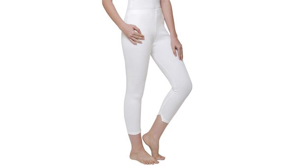 Oswal Premium – Women Thermal Lower – White - Image 4