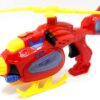 Battery Operated Light Sound Spray Helicopter Gun Toy - Image 2