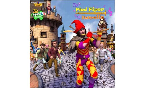 Pied Piper of Hamelin 3D Book (with Designer 3D Glasses Inside)