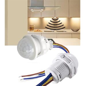 220V-240V Motion Sensor Light Switch False Ceiling Mount With Time Delay And Darkness Adjustment Motion Sensor Switch