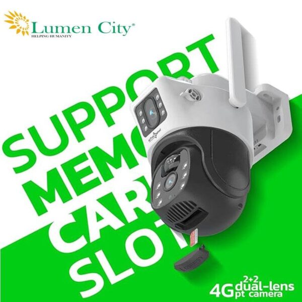 4G Solar Camera: 2MP Dual Lens Outdoor Surveillance for Agriculture, Construction Site,Farm,Garden etc - Image 6