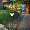 Solar Bollard Light With Pole With RGB Lights - Image 4