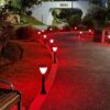 Solar Bollard Light With Pole With RGB Lights - Image 5