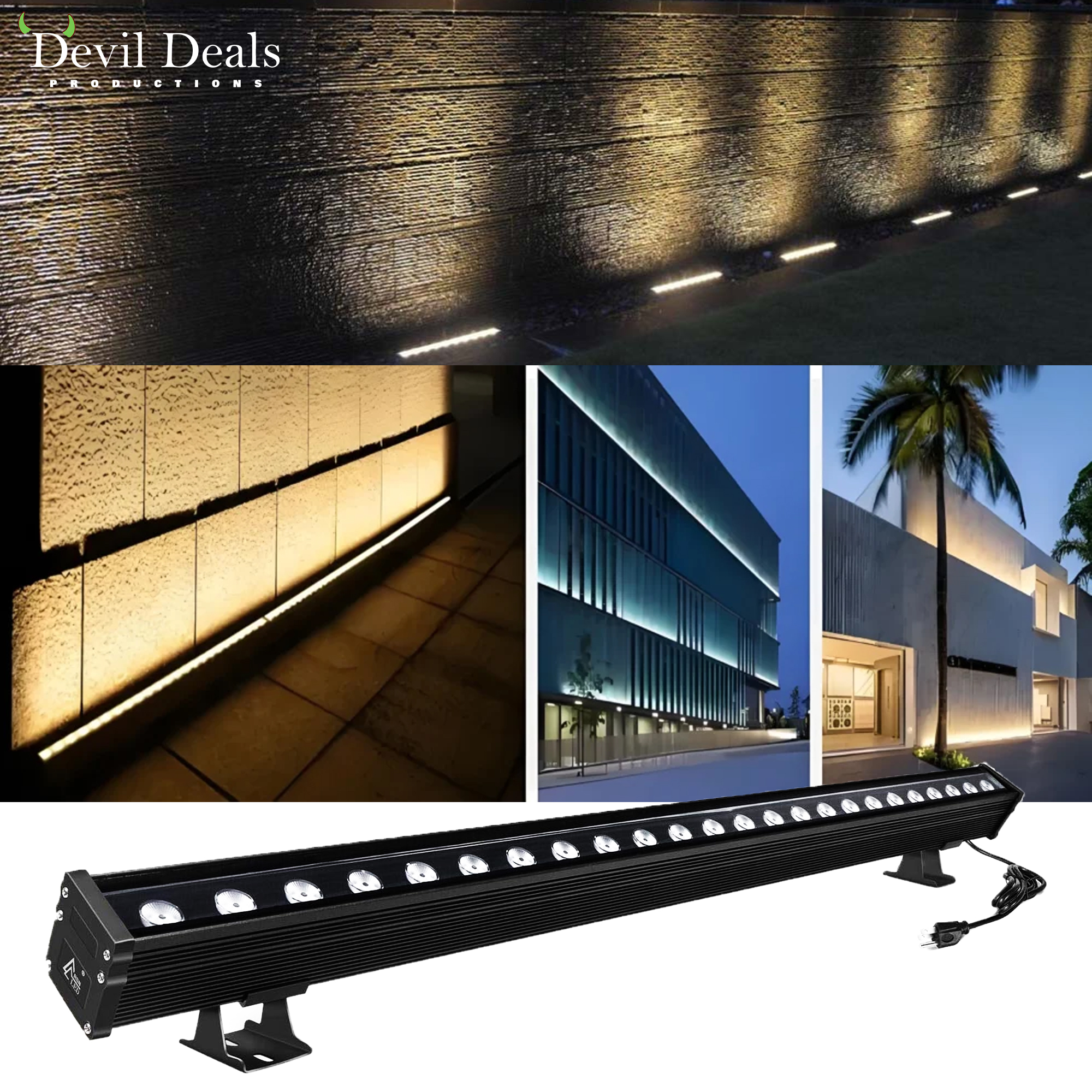 Wall Washer Light | 36 Watt | Led Facade Lighting | 1 Meter - Image 6