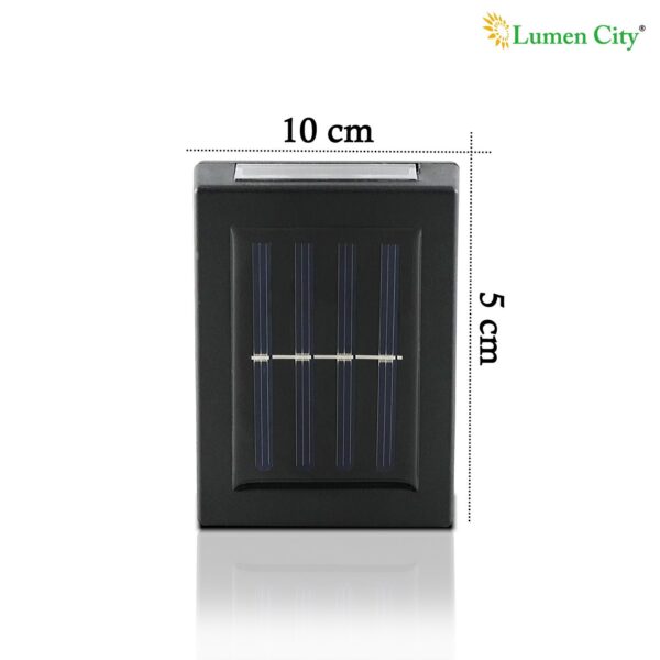Solar Wall Light | 2 Way Outdoor Wall Light With Day and Night Sensor (1 PC)) - Image 5