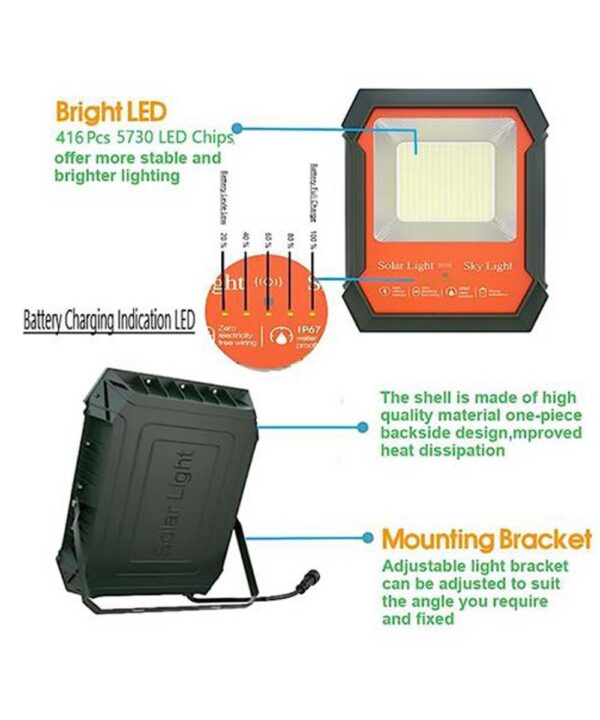 Solar Flood Light 16W - Image 3