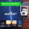 4G Solar Camera: 2MP Dual Lens Outdoor Surveillance for Agriculture, Construction Site,Farm,Garden etc - Image 5