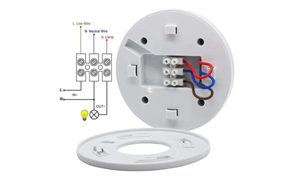 220V-240V Ceiling-Mount PIR Motion Sensor Switch With LUX Sensor Inbuilt Energy Saving Sensor,LUX Adjustment, Time Adjustment,Automatic Sensor 220V - Image 5