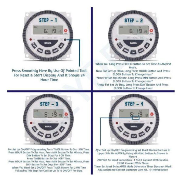 Time Management Made Smart: Digital Programmable Electronic Timer Switch - Image 5