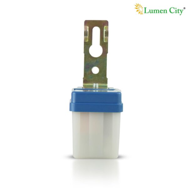 QS-301 Waterproof 220V - 240V Auto Day/Night on and Off Photocell, LDR Sensor Switch 6 A for Lighting (White)