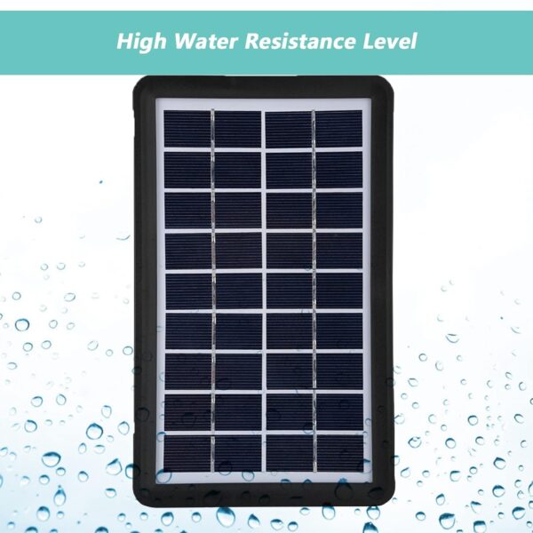 6V 3W Portable Poly crystalline Solar Panel - Image 6
