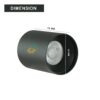 Magnetic Cylinder Light | 7 Watt | Warm White - Image 3