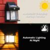 Solar Sconce Outdoor Wall Lights pack of 1 - Image 4